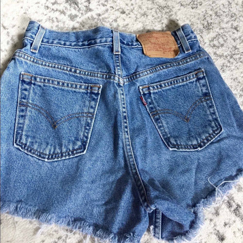 Levi’s High Waisted “Mom” Shorts